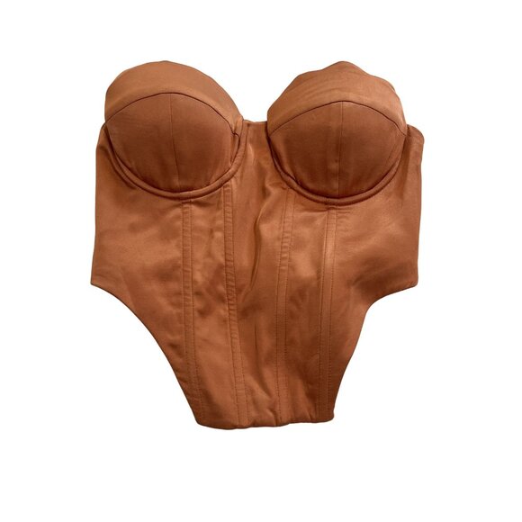 Camila Coelho Cassandra Corset in Peach - Picture 1 of 5